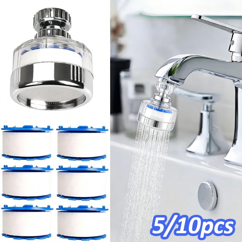 Kitchen Appliances Bundle - 360 ° Küchenarmatur-Aerator, Verstellbare Wasserspar-Sprühdüse, Schwenkbarer