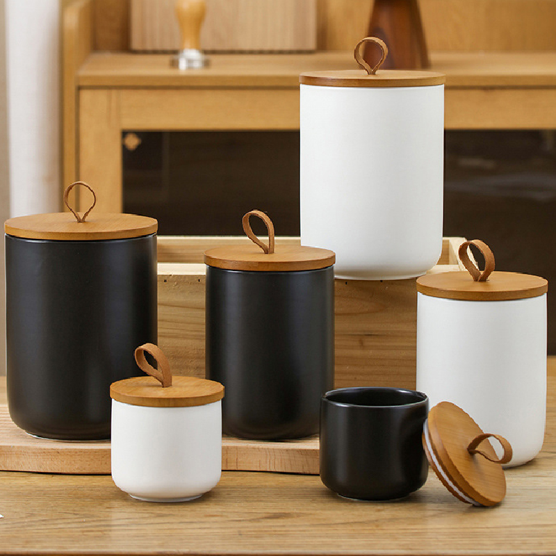 Kitchen Appliances Manufacturers - Nordische Keramik Vorrats glas matt versiegelte