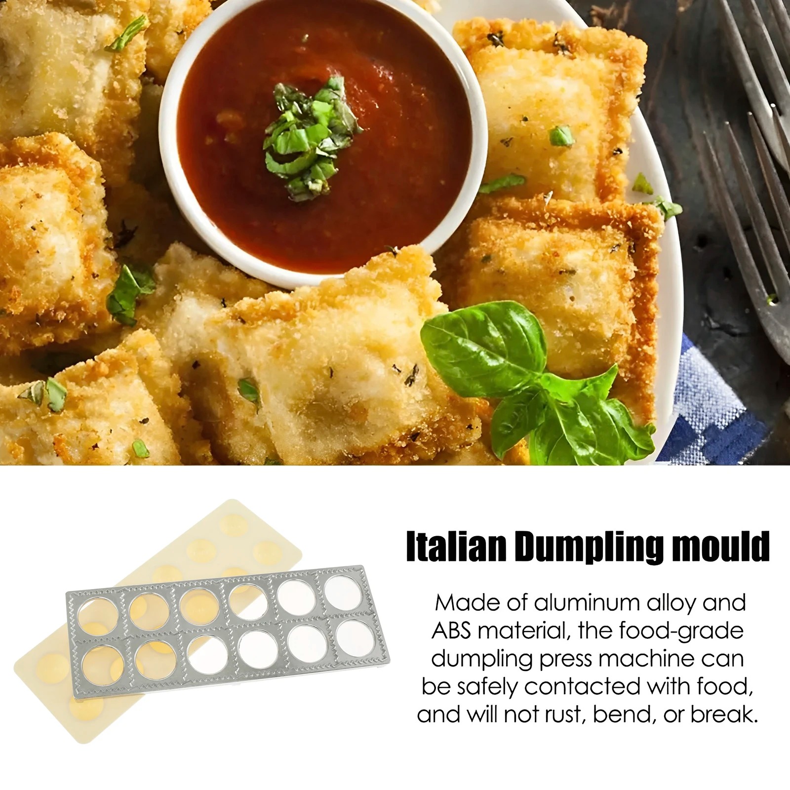 Knödelform, 12 Löcher, Ravioli – Kitchen Appliances On Sale Bewertung und Preis