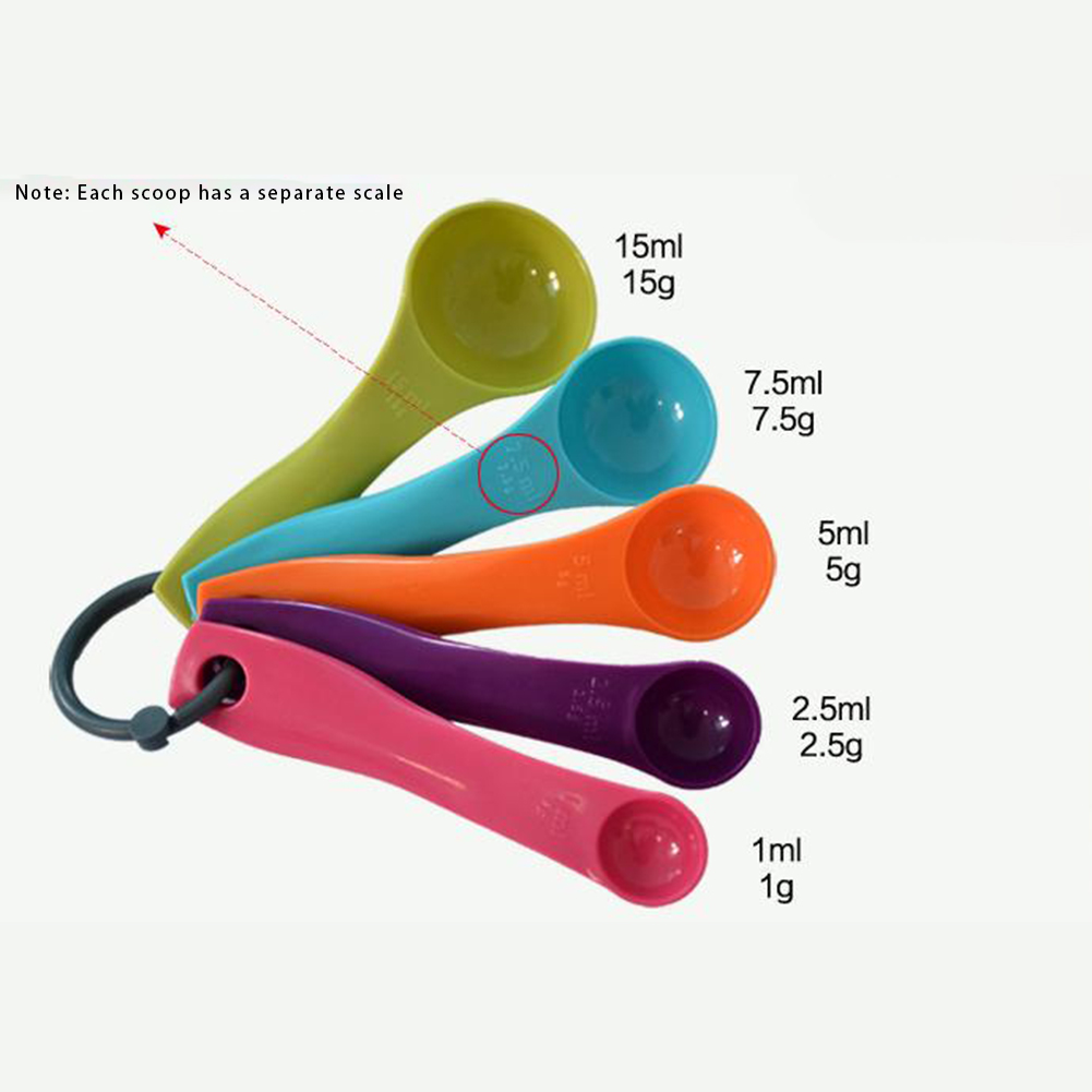 5-stück Bunte Salz Öl Löffel S – Kitchen Appliances Manufacturers Bewertung und Preis