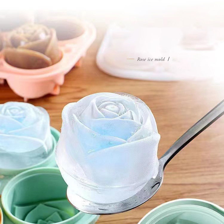 3D Rose Eis Formen 4 Löcher Ei – Kitchen Appliances Garage Bewertung und Preis