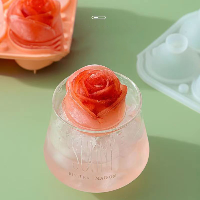 3D Rose Eis Formen 4 Löcher Ei – Kitchen Appliances Garage Bewertung und Preis