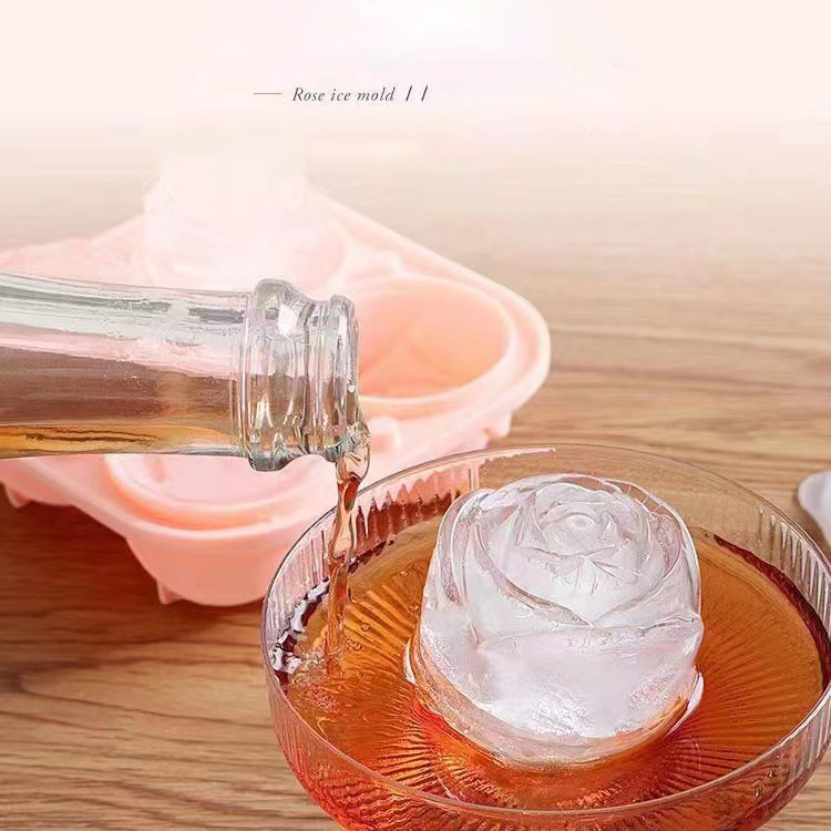 3D Rose Eis Formen 4 Löcher Ei – Kitchen Appliances Garage Bewertung und Preis