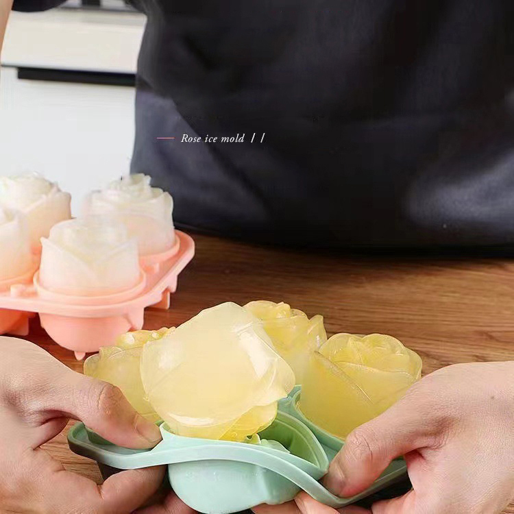 3D Rose Eis Formen 4 Löcher Ei – Kitchen Appliances Garage Bewertung und Preis